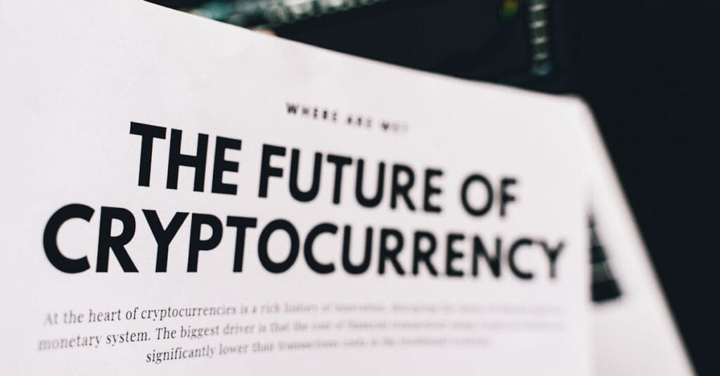 A document highlighting the future trends and impacts of cryptocurrency.
